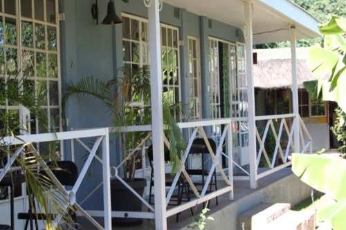 The Old House terras
